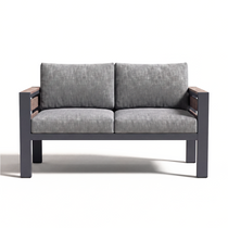 4-Seat Aluminum Outdoor Lounge Set
