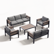 5-Piece Aluminum Outdoor Lounge Set