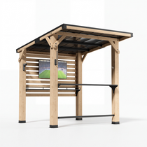 6' x 8' Outdoor Entertainment Bar Gazebo