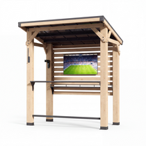 6' x 8' Outdoor Entertainment Bar Gazebo