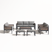 7-Piece Aluminum Outdoor Lounge Set